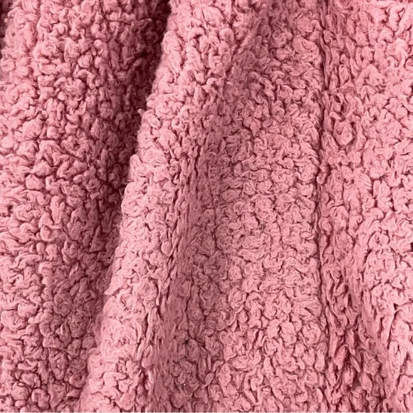 Lola and the Boys 8 Bright Smiley Patch Fuzzy 0135 pants pink girl Sherpa - Picture 9 of 13